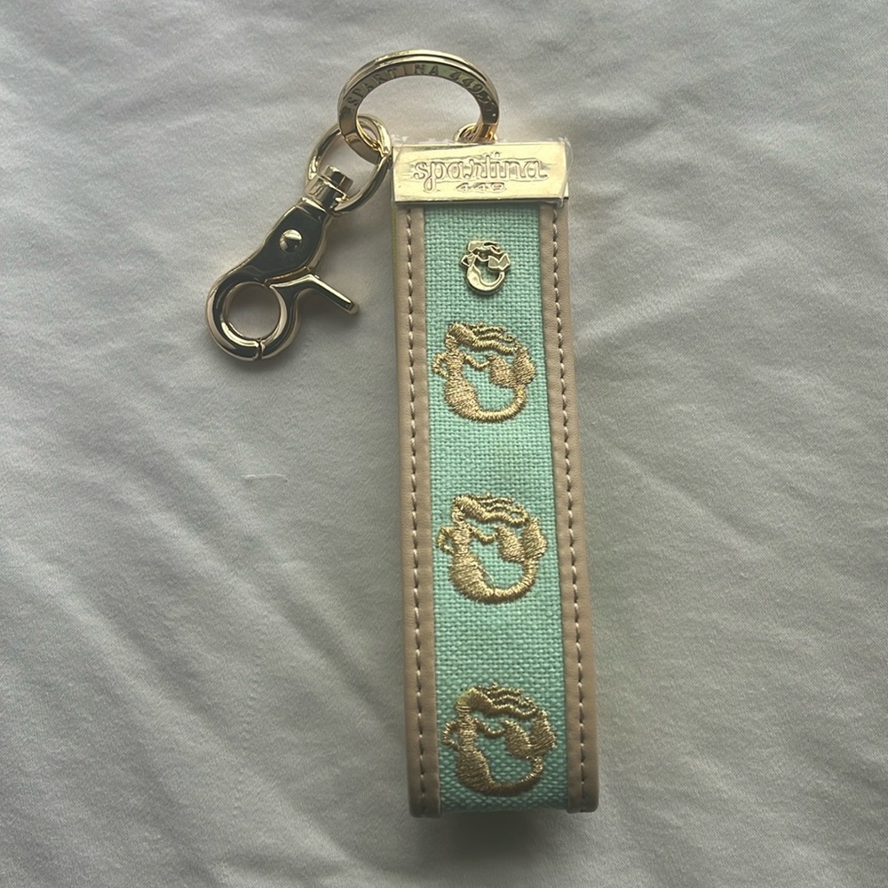 Spartina Gold Mermaid Keychain